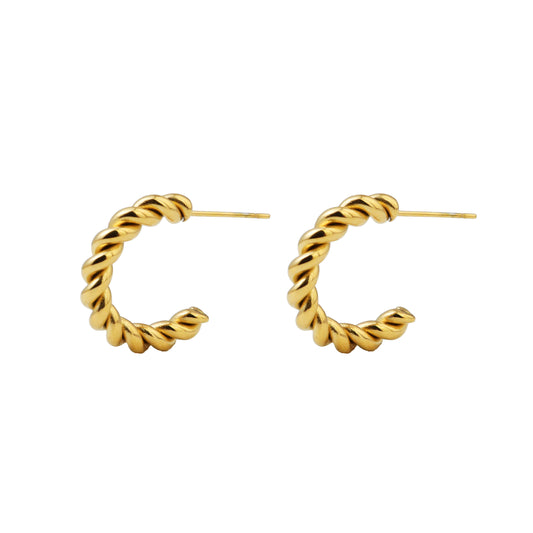 Little Twist Rope Earrings