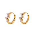 Zigzag Huggies Earrings