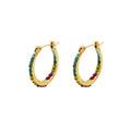 Multicolor Mini Hoop Earrings