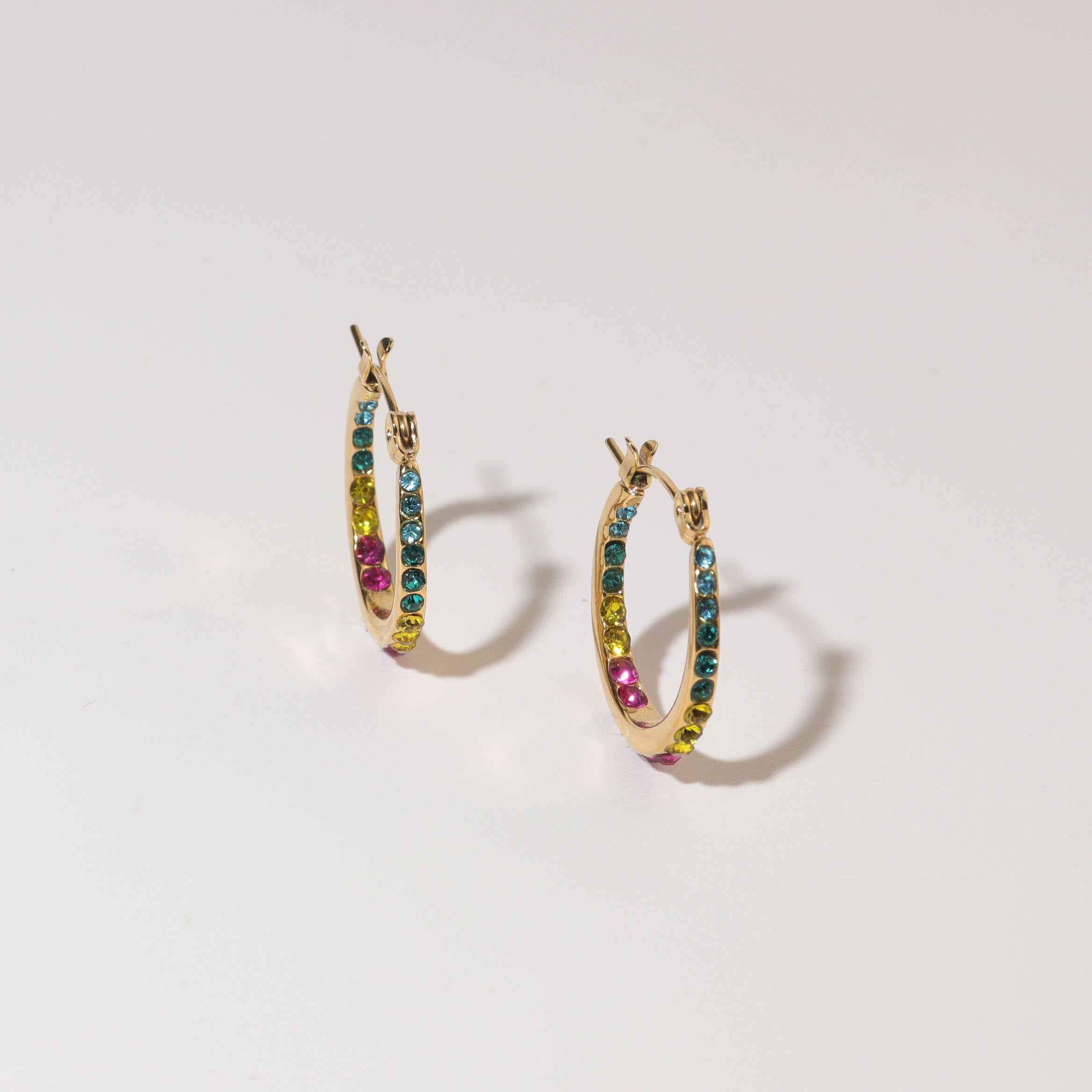 Multicolor Mini Hoop Earrings