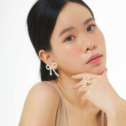 Angel Bow Earrings