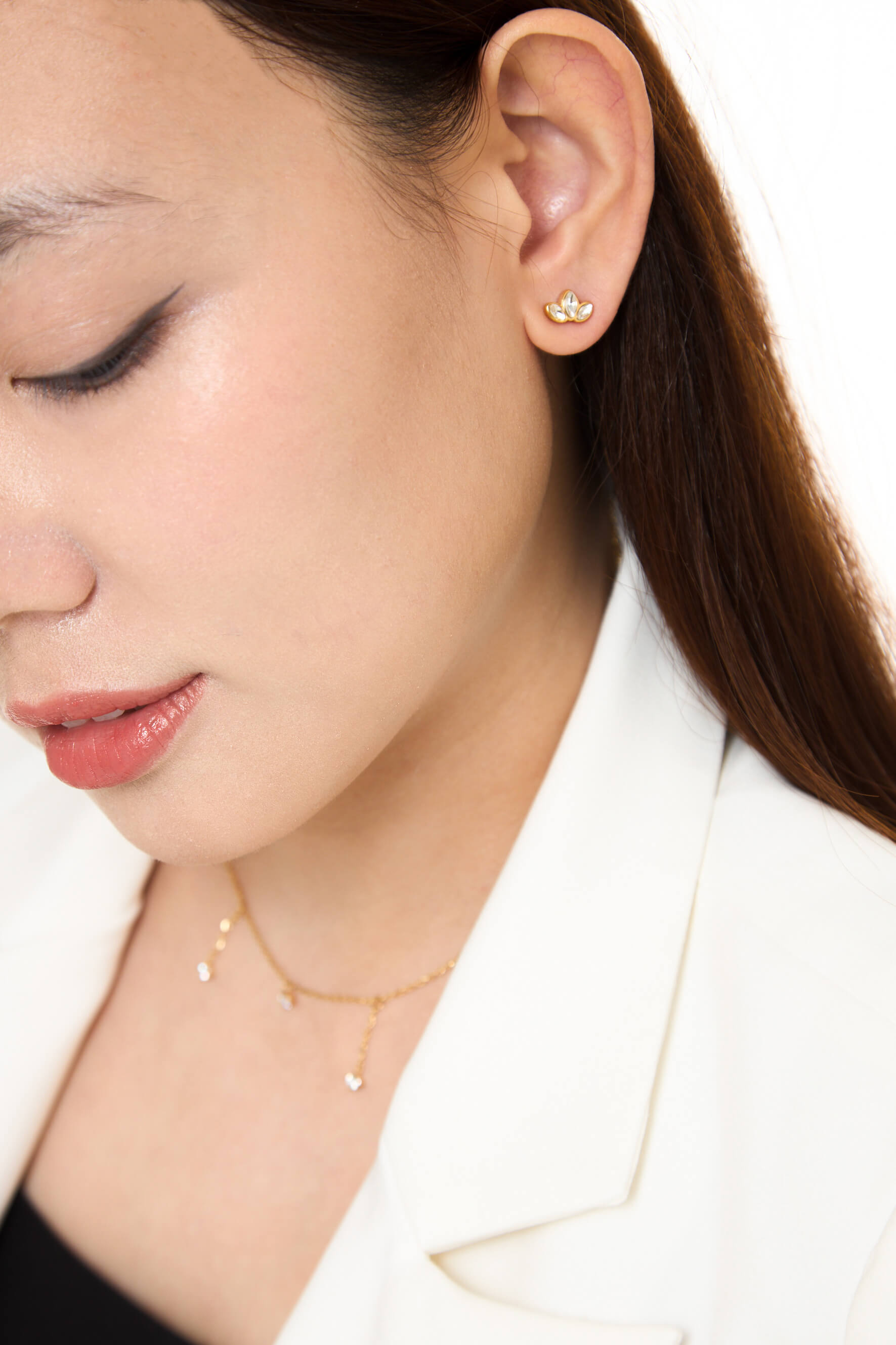 Little Crown Stud Earrings
