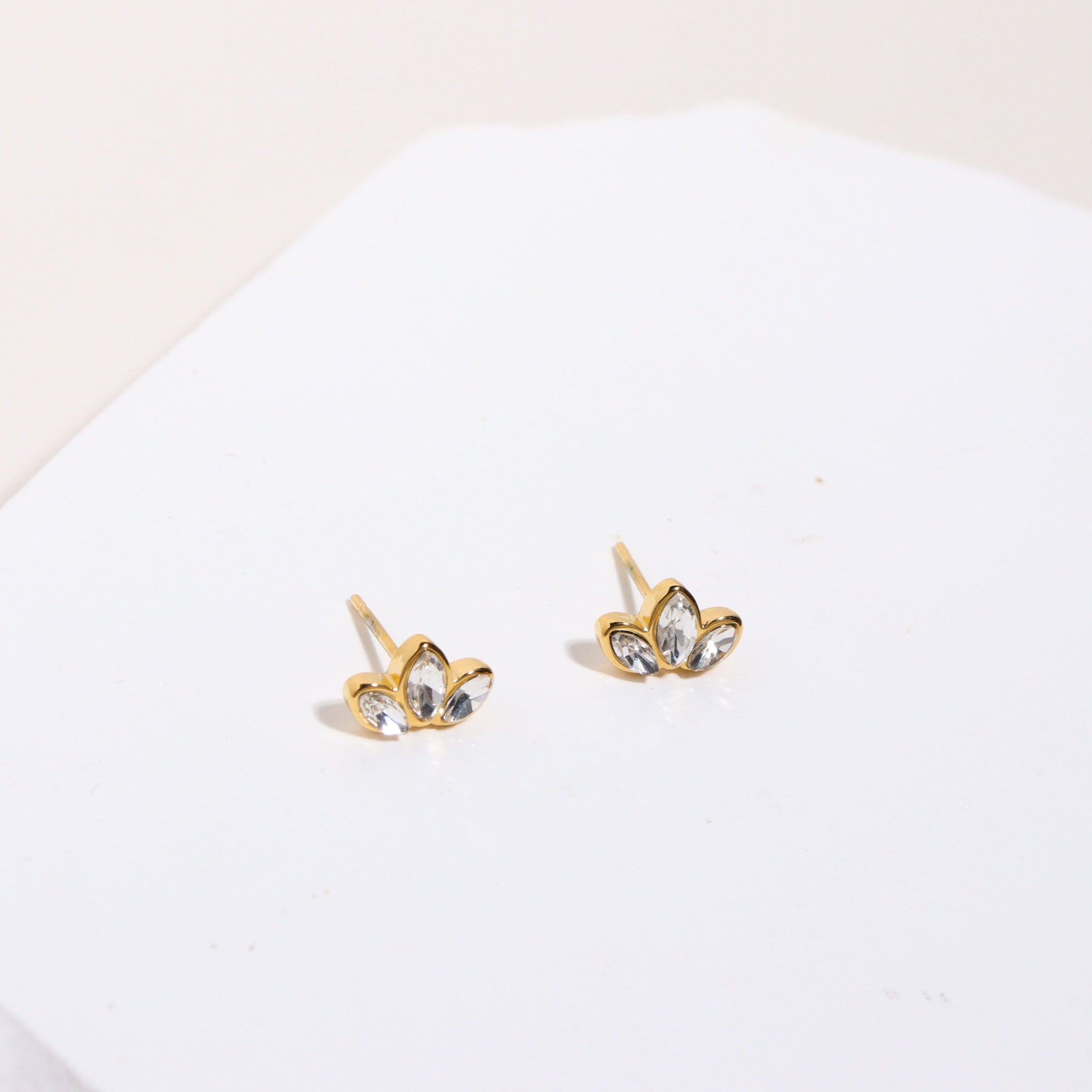 Little Crown Stud Earrings