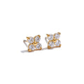 Gold Clove Stud Earrings