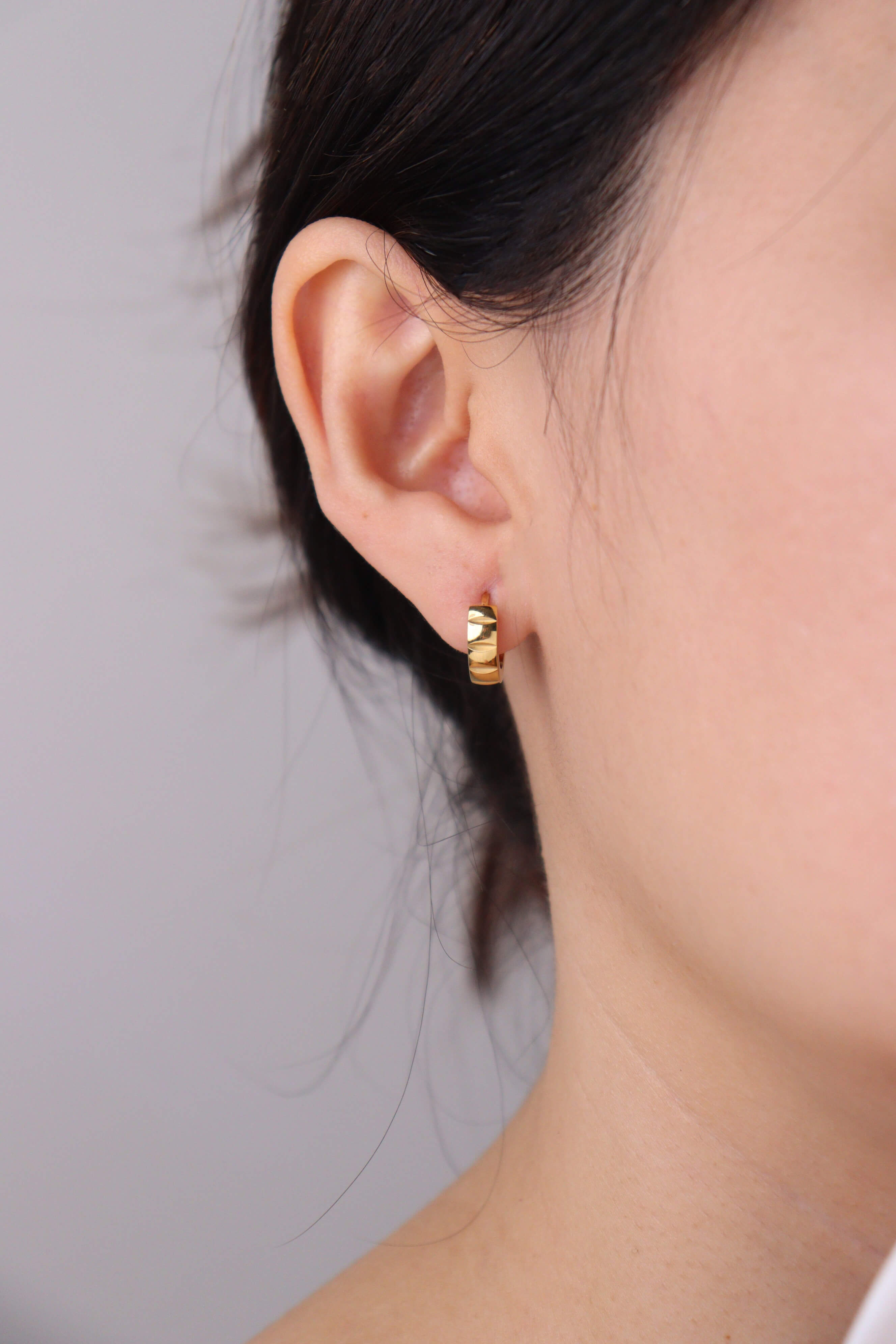 Asher Mini Hoop Earrings