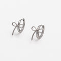 Petite Ribbon Huggies Earrings