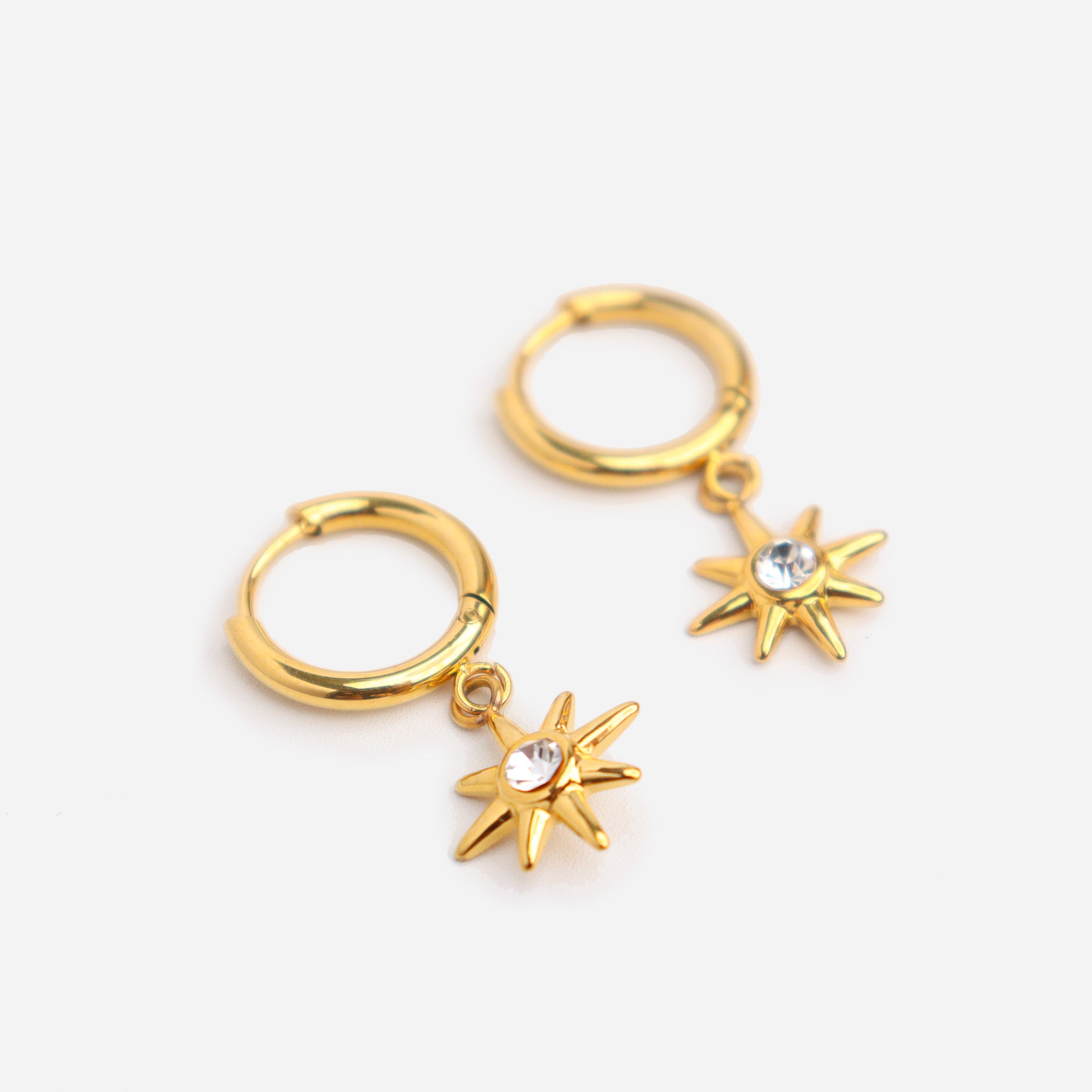 Stars Huggies Earrings