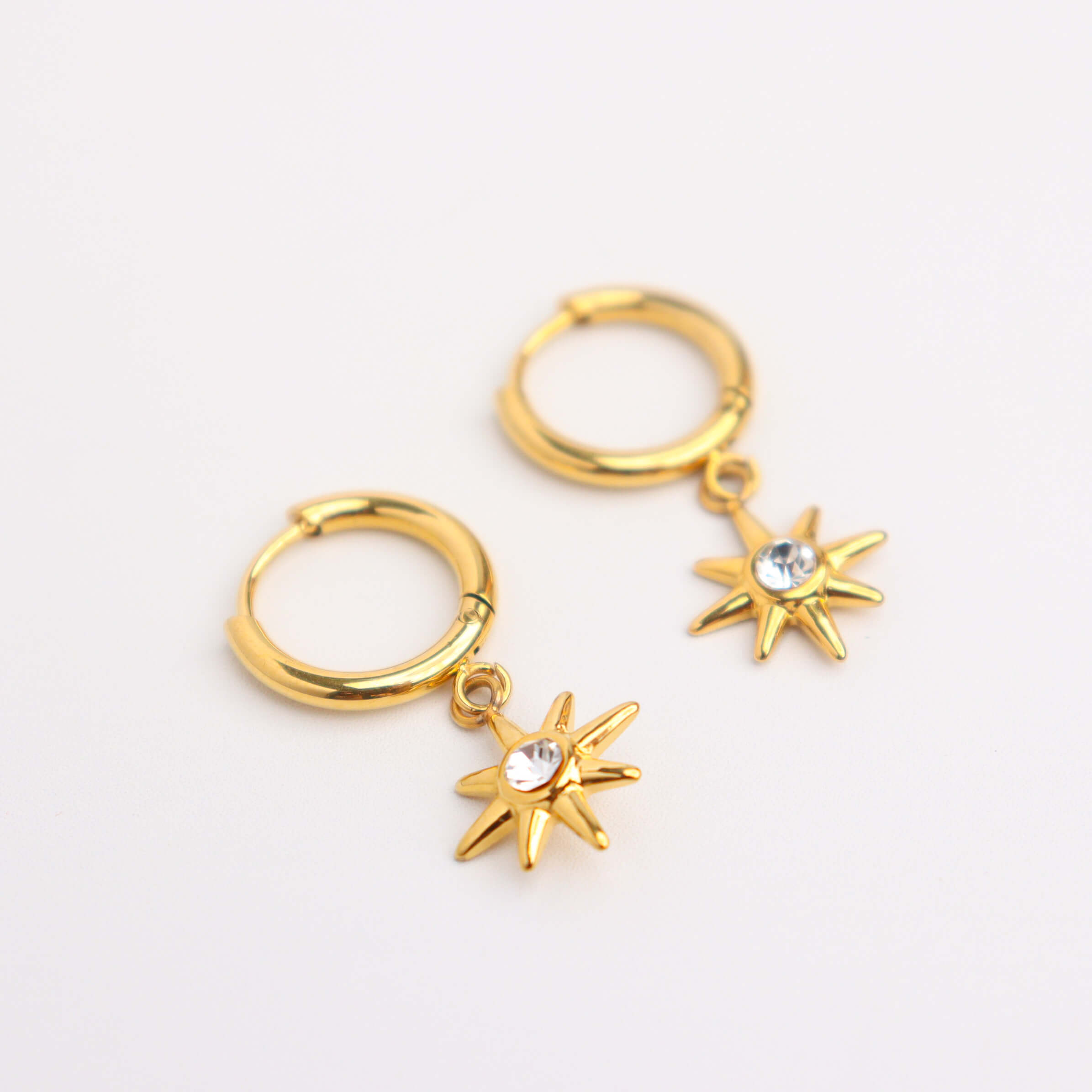 Stars Huggies Earrings