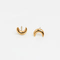 Luna Reflection Stud Earrings