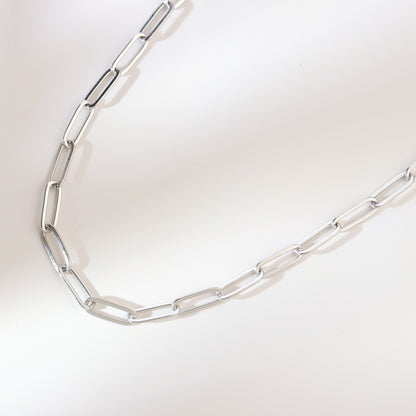 Paperclip Chain Necklace