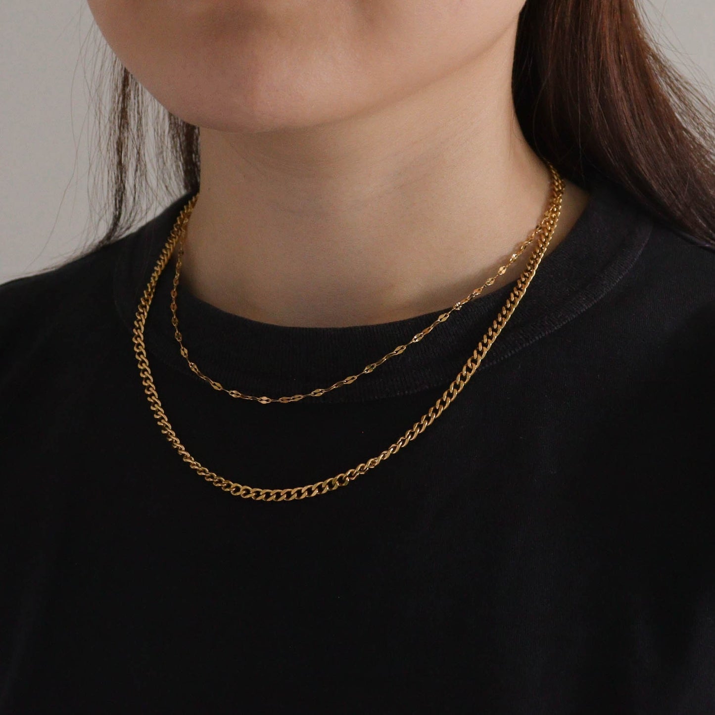 Mouth Lip Chain Necklace