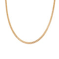 Flat Curb Chain Necklace