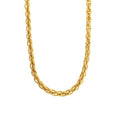 Twisted Braid Chain Necklace