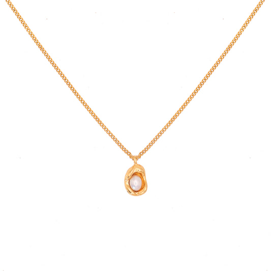 Pearl Oyster Necklace