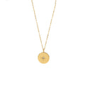 Stellar Starburst Gold Necklace