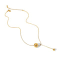 Elegant Clockwork Gold Necklace