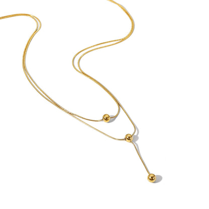 Eyes On Me Gold Layer Necklace