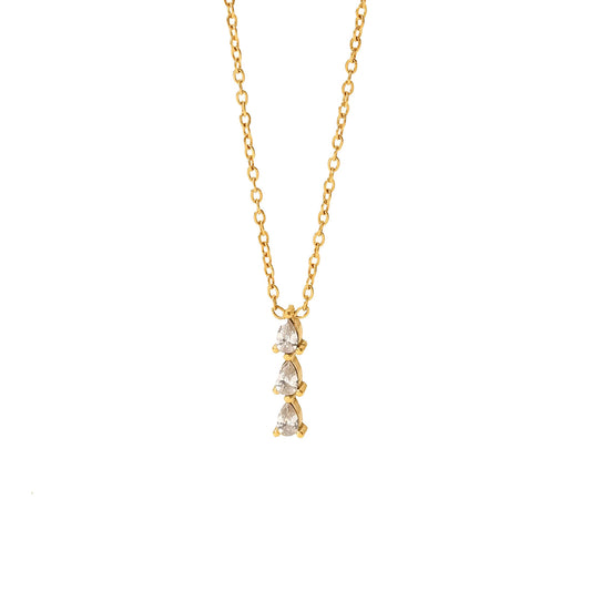 Asteria Stars Gold Necklace