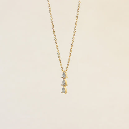 Asteria Stars Gold Necklace