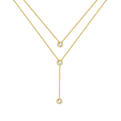 Aphrodite Envy Layered Gold Necklace