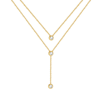 Aphrodite Envy Layered Gold Necklace