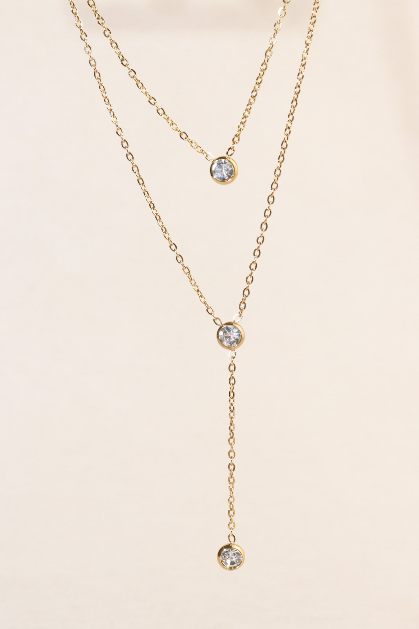 Aphrodite Envy Layered Gold Necklace