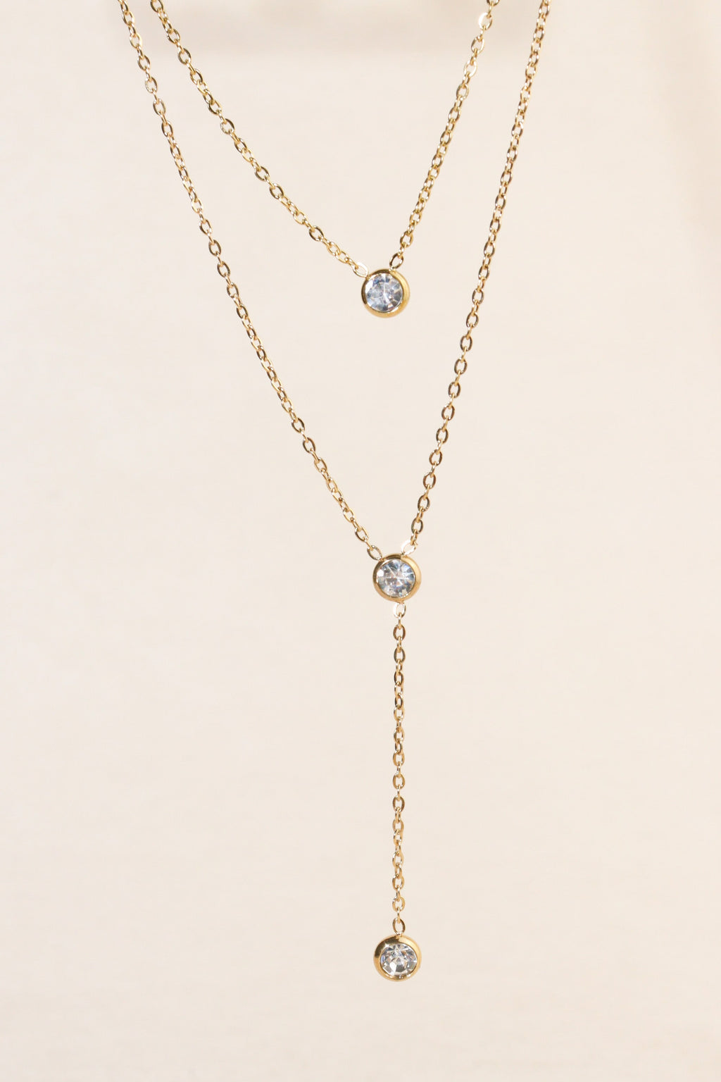 Aphrodite Envy Layered Gold Necklace