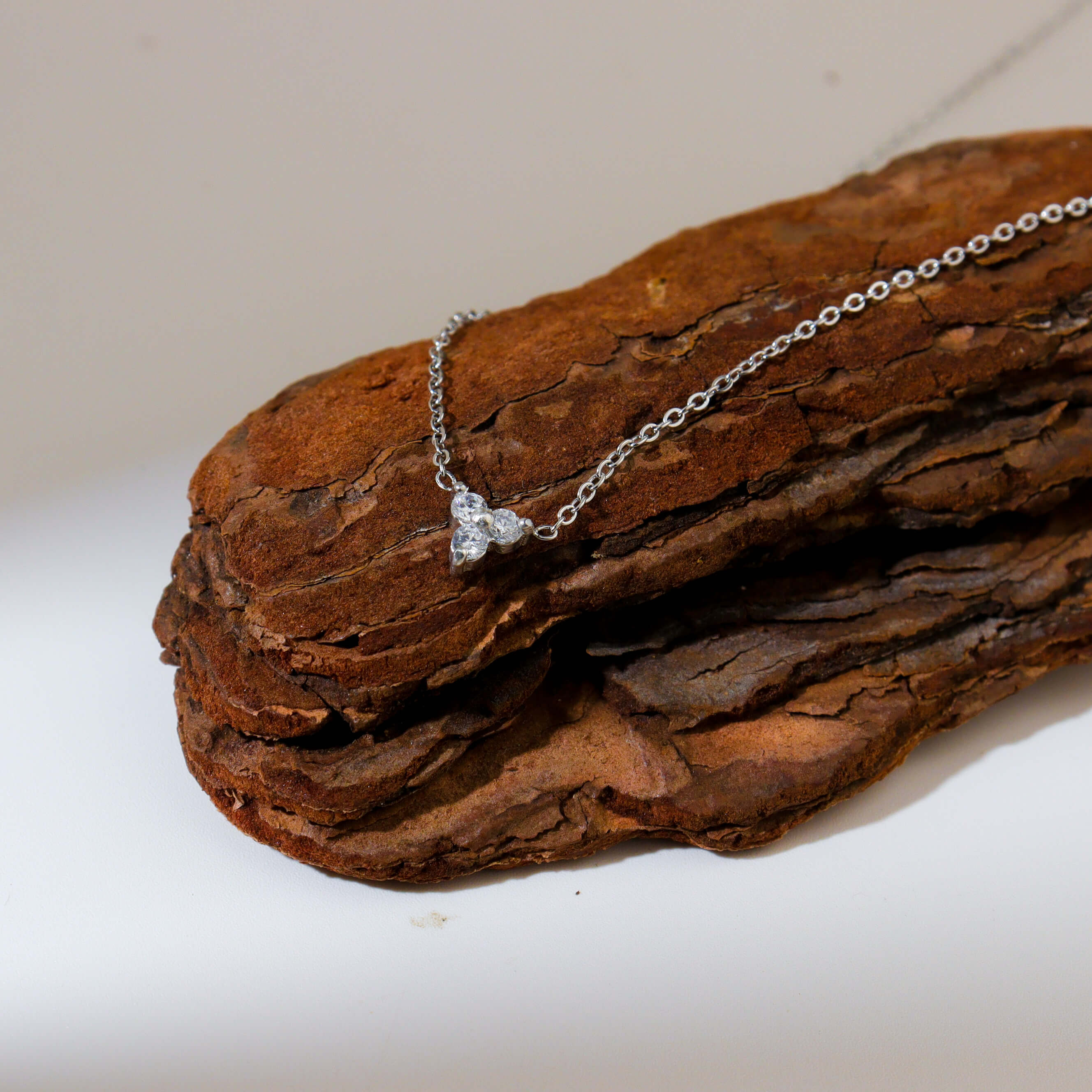 Silver Clove Necklace