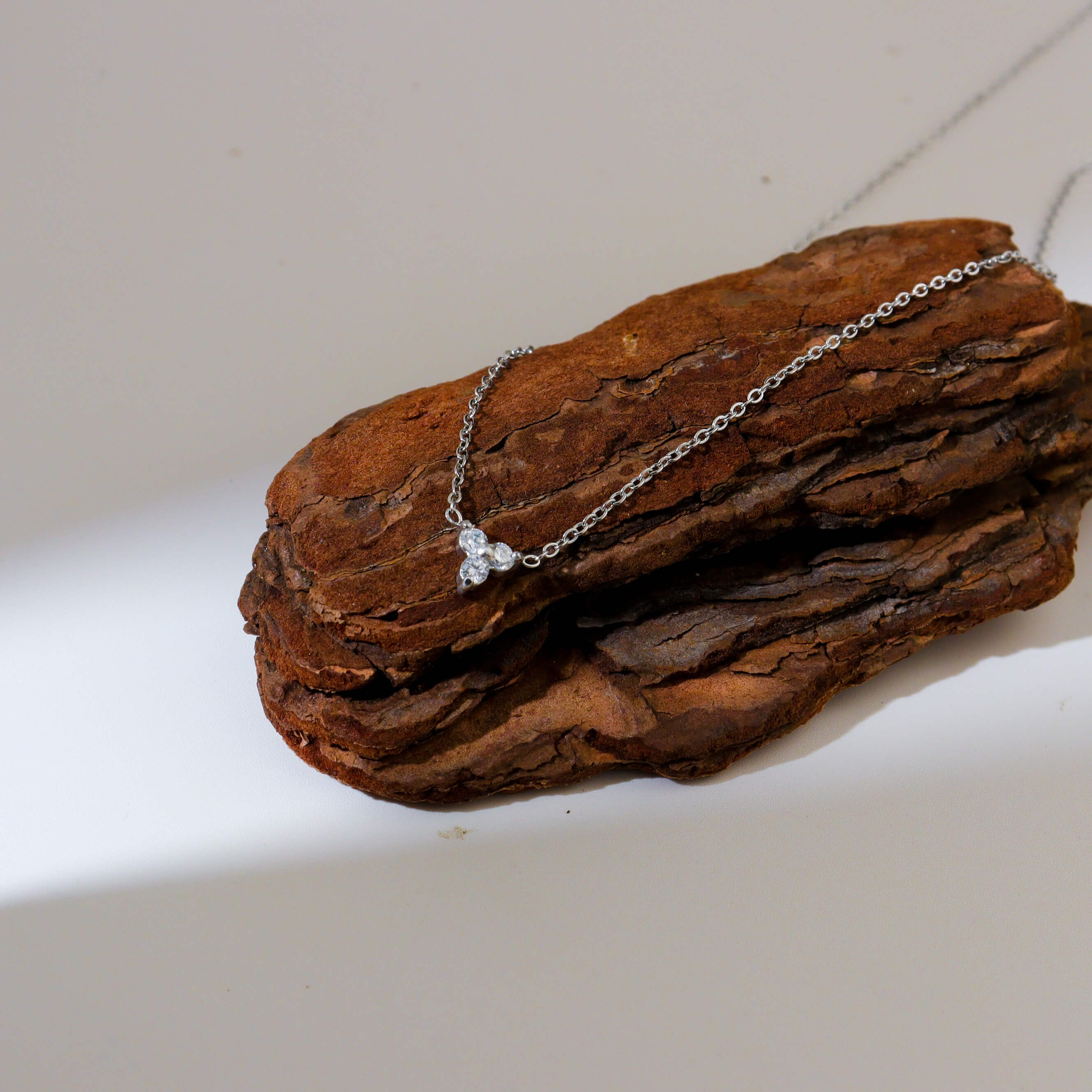 Silver Clove Necklace