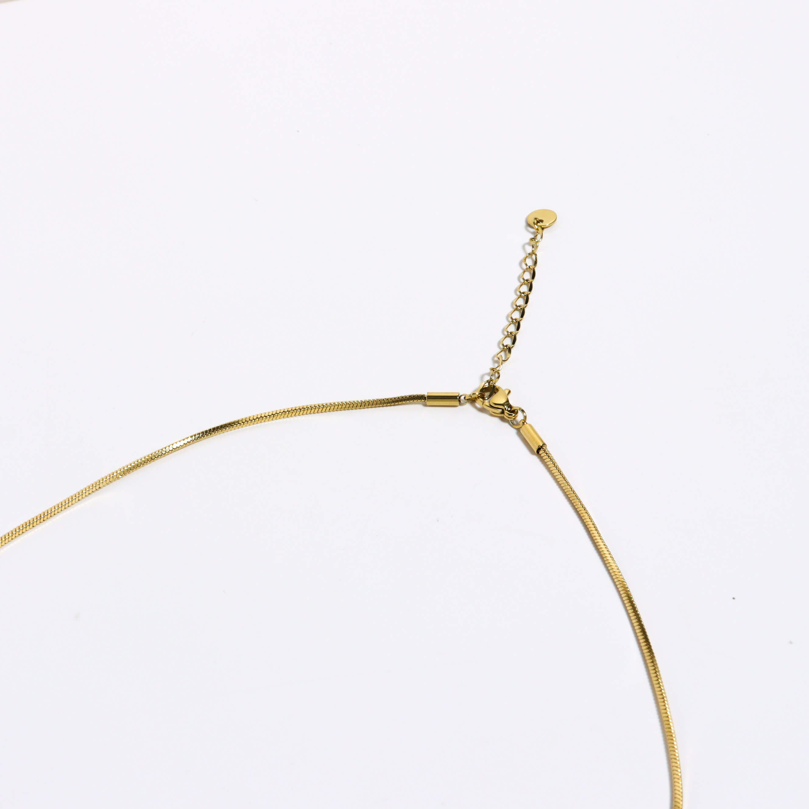 Enly Pearl Long Gold Necklace