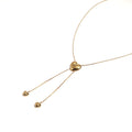 Love Wrangler Gold Long Necklace