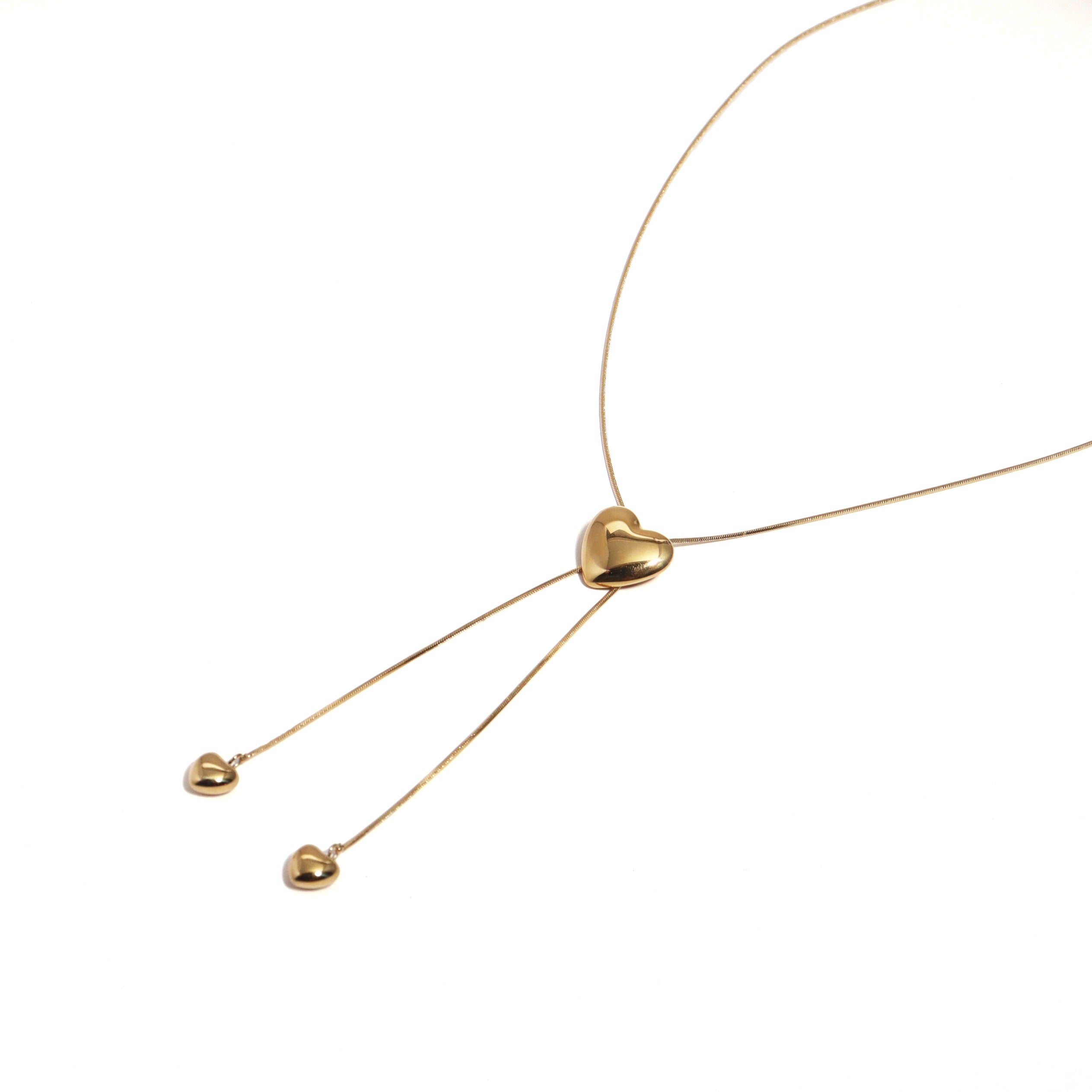 Love Wrangler Gold Long Necklace