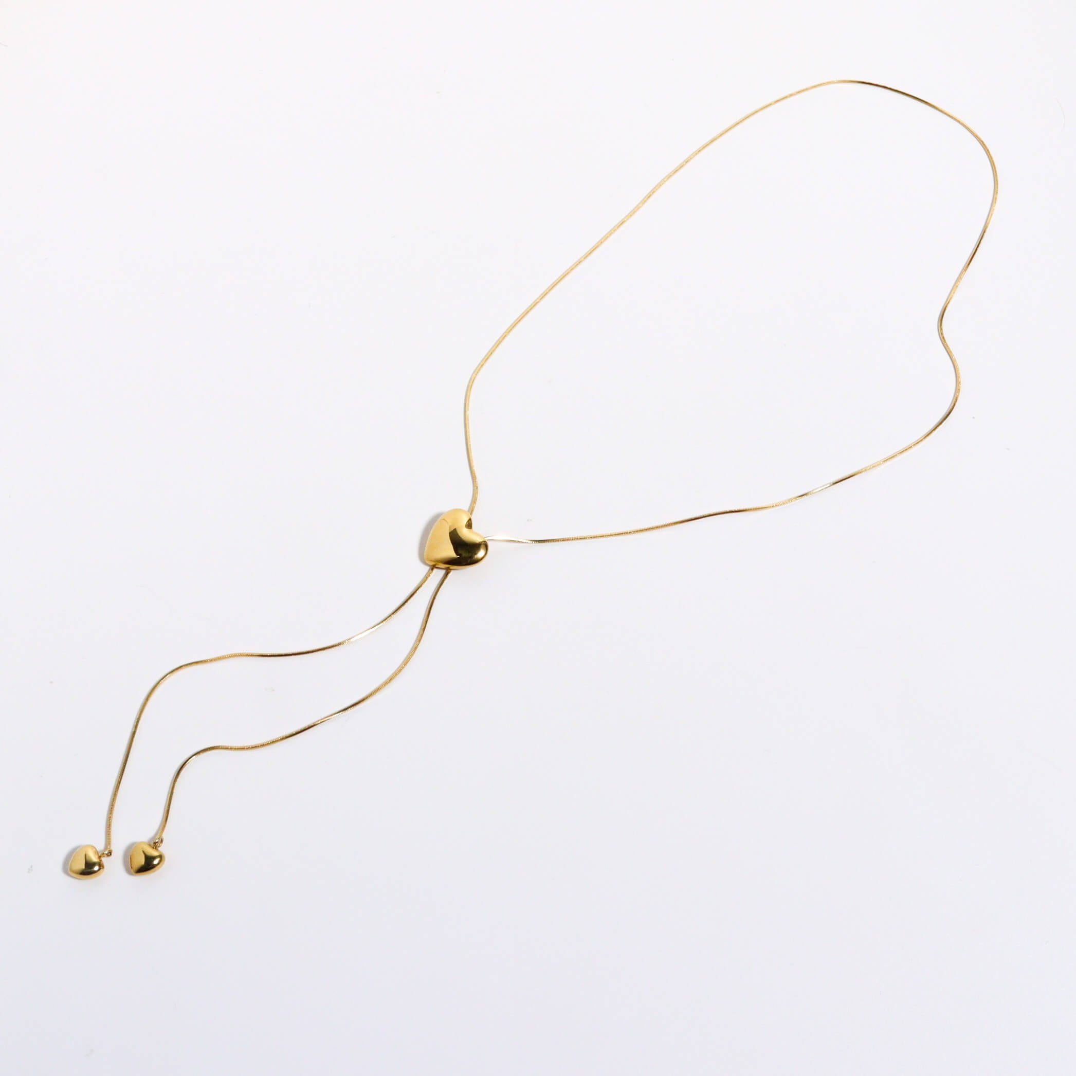 Love Wrangler Gold Long Necklace