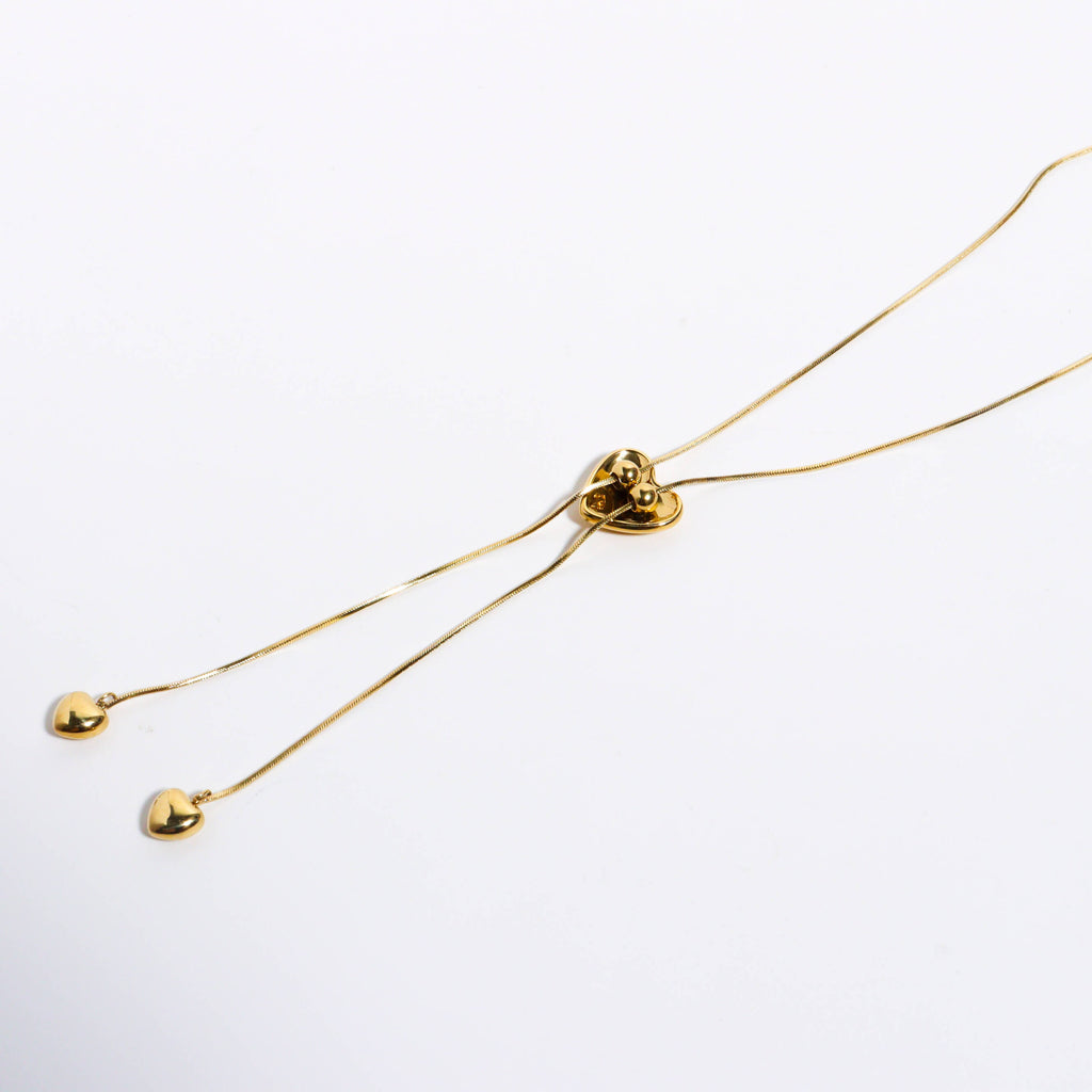 Love Wrangler Gold Long Necklace