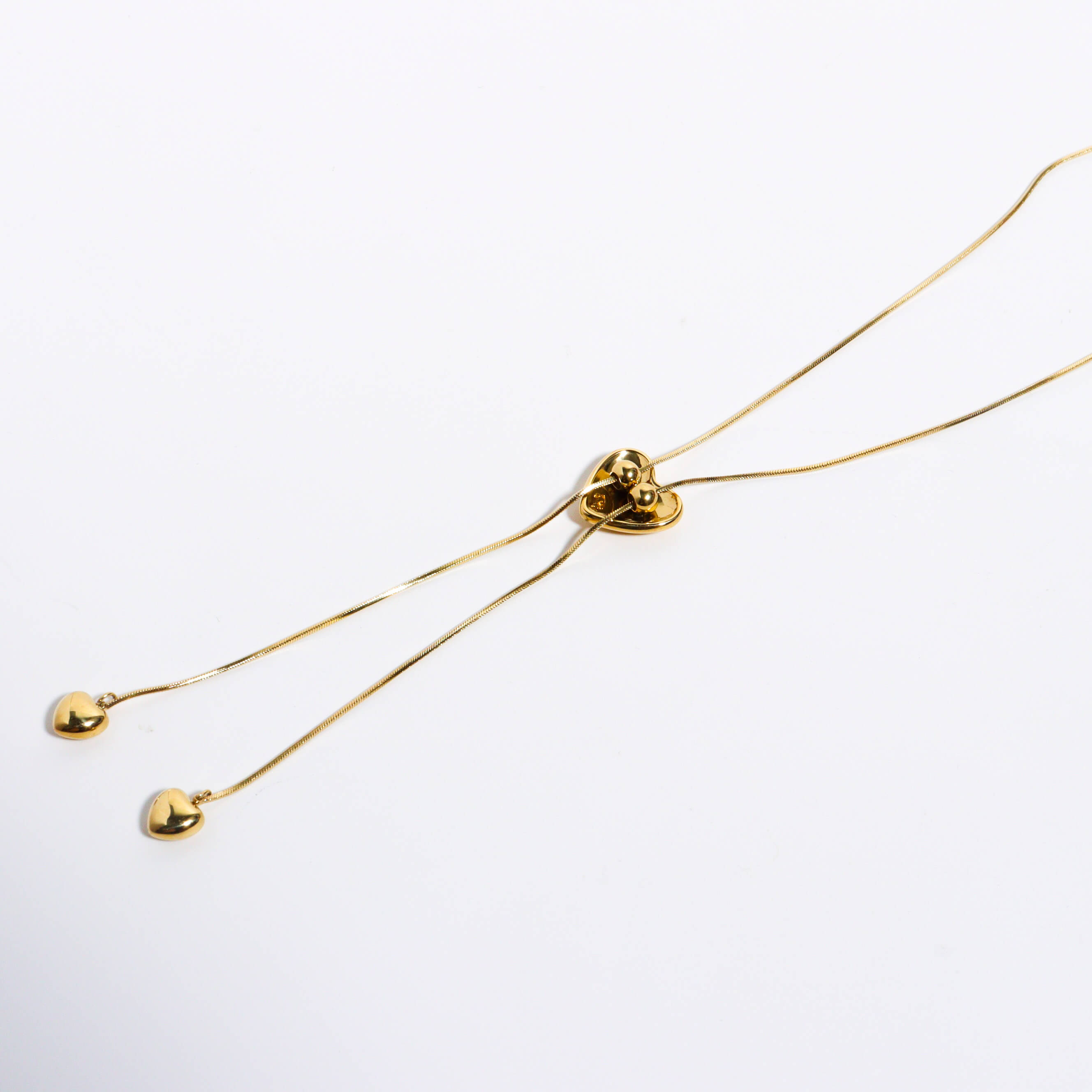 Love Wrangler Gold Long Necklace