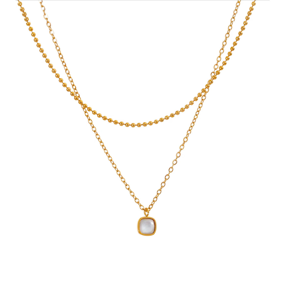 Moon For You Layered Necklace