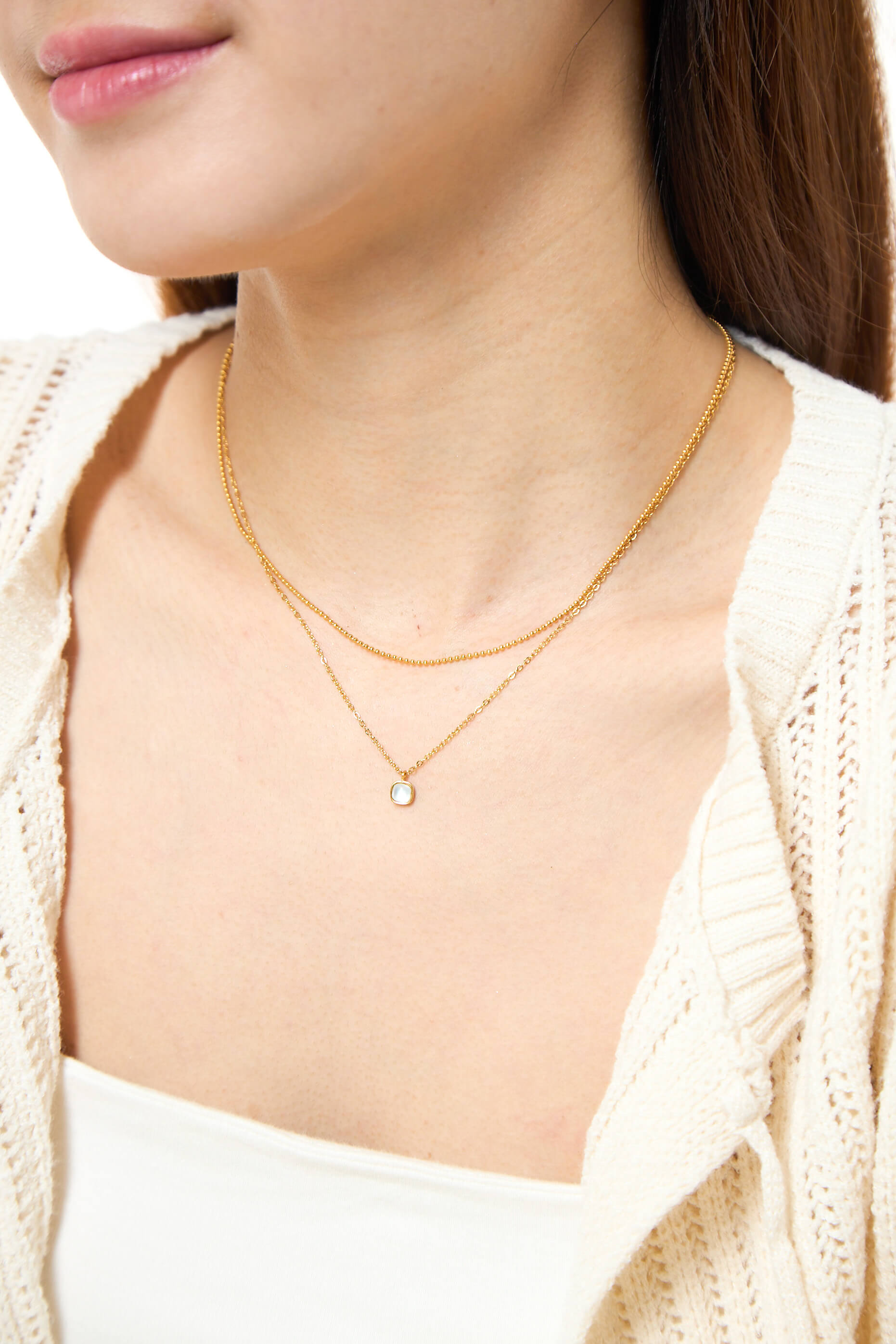 Moon For You Layered Necklace