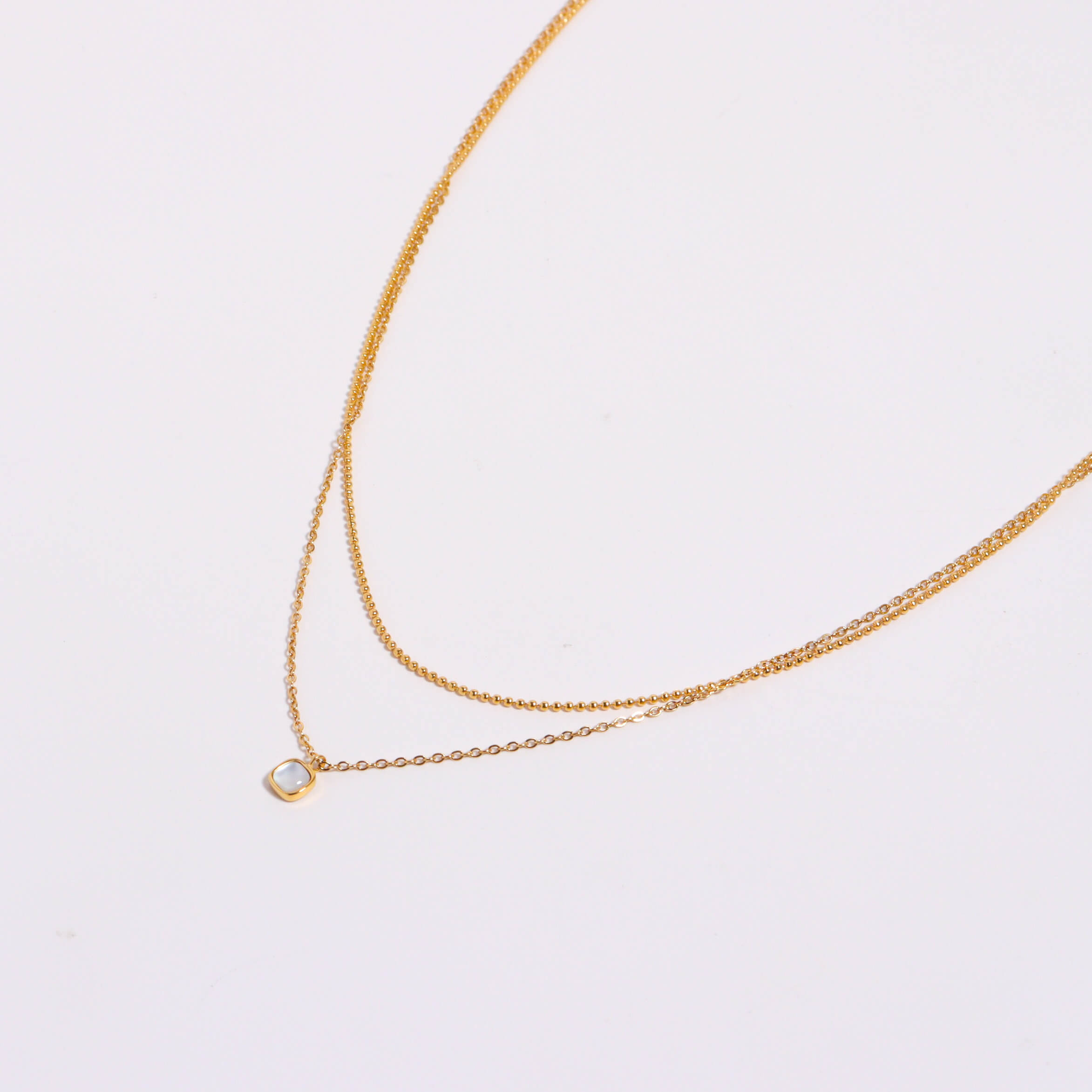 Moon For You Layered Necklace
