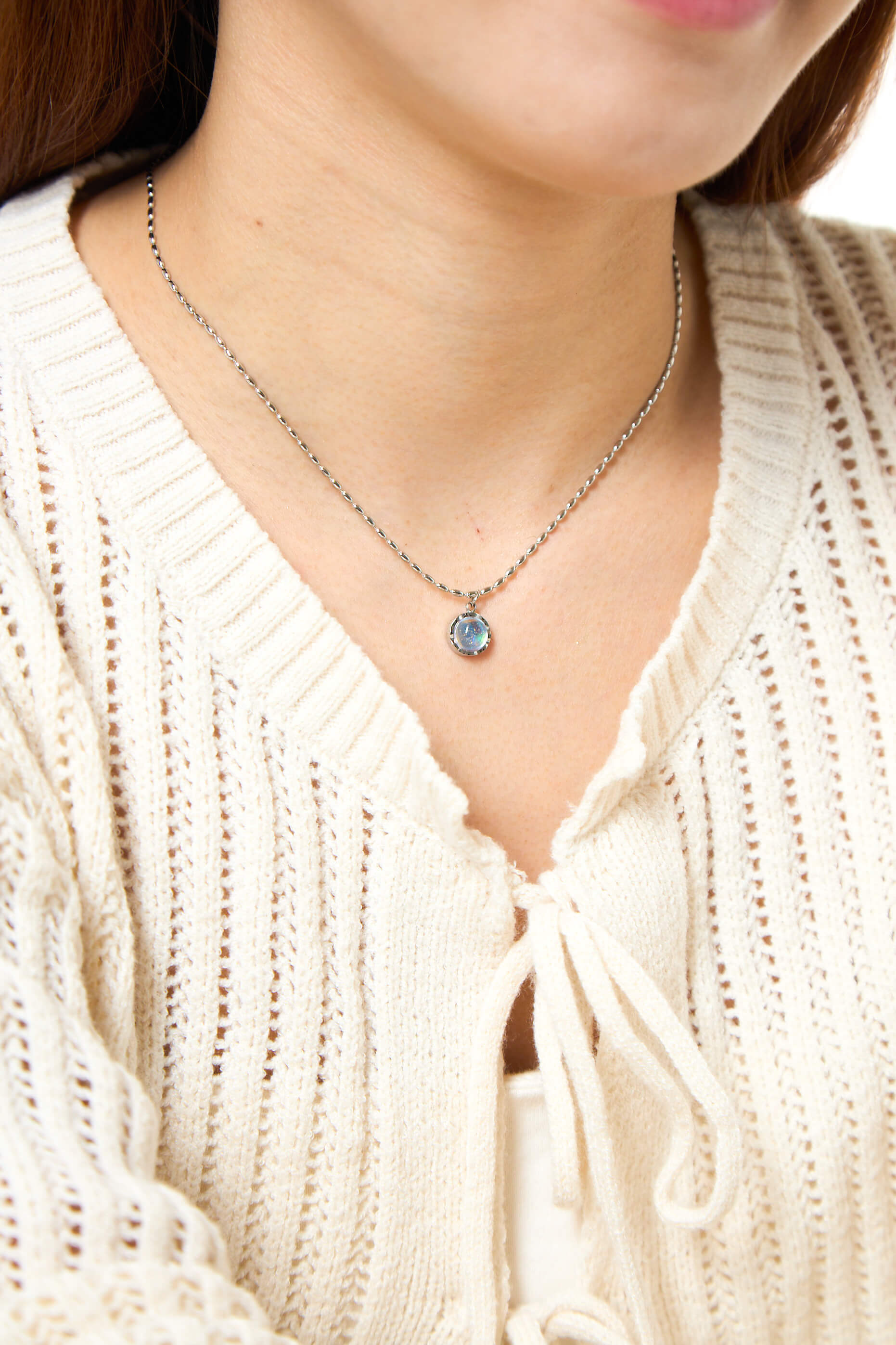 Moody Moonstone Necklace