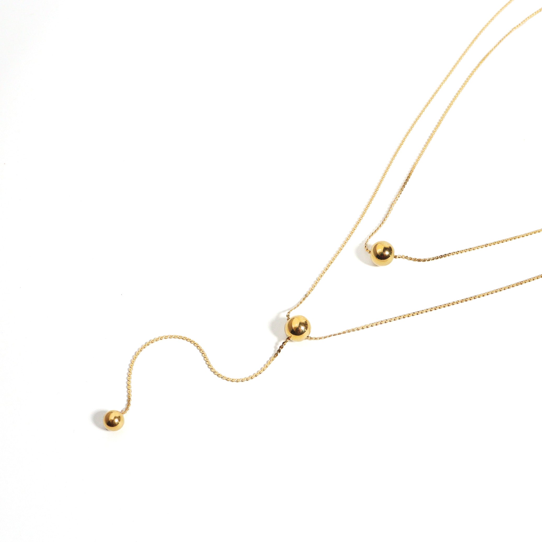 Longevity Gold Necklace