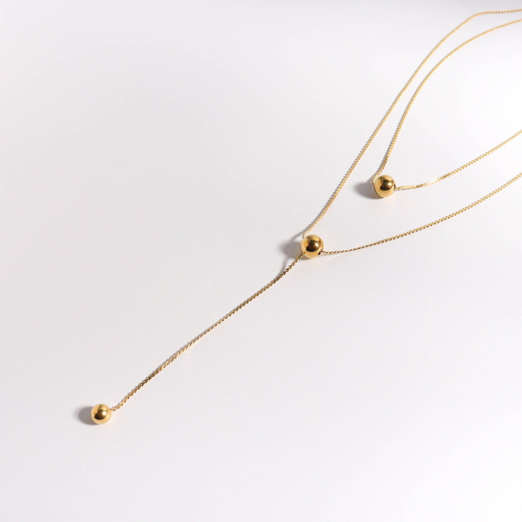 Longevity Gold Necklace
