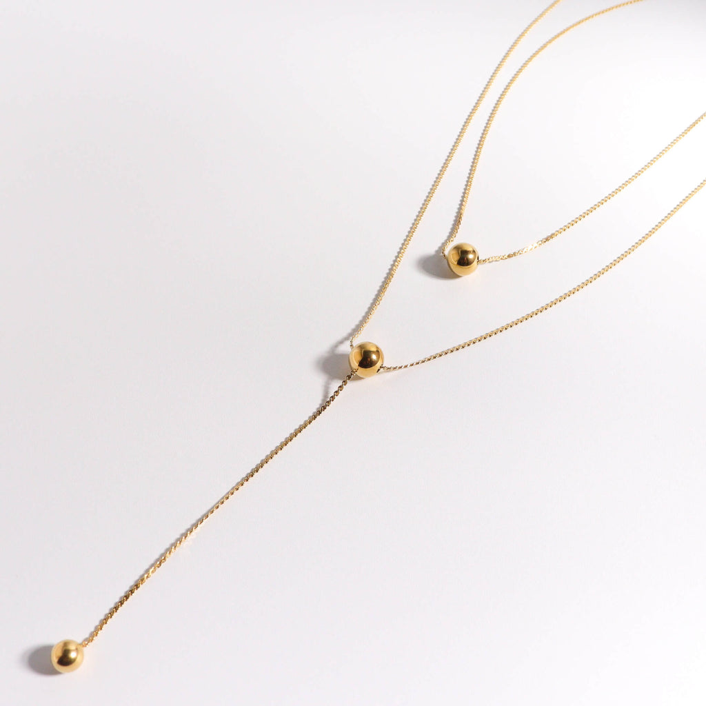 Longevity Gold Necklace