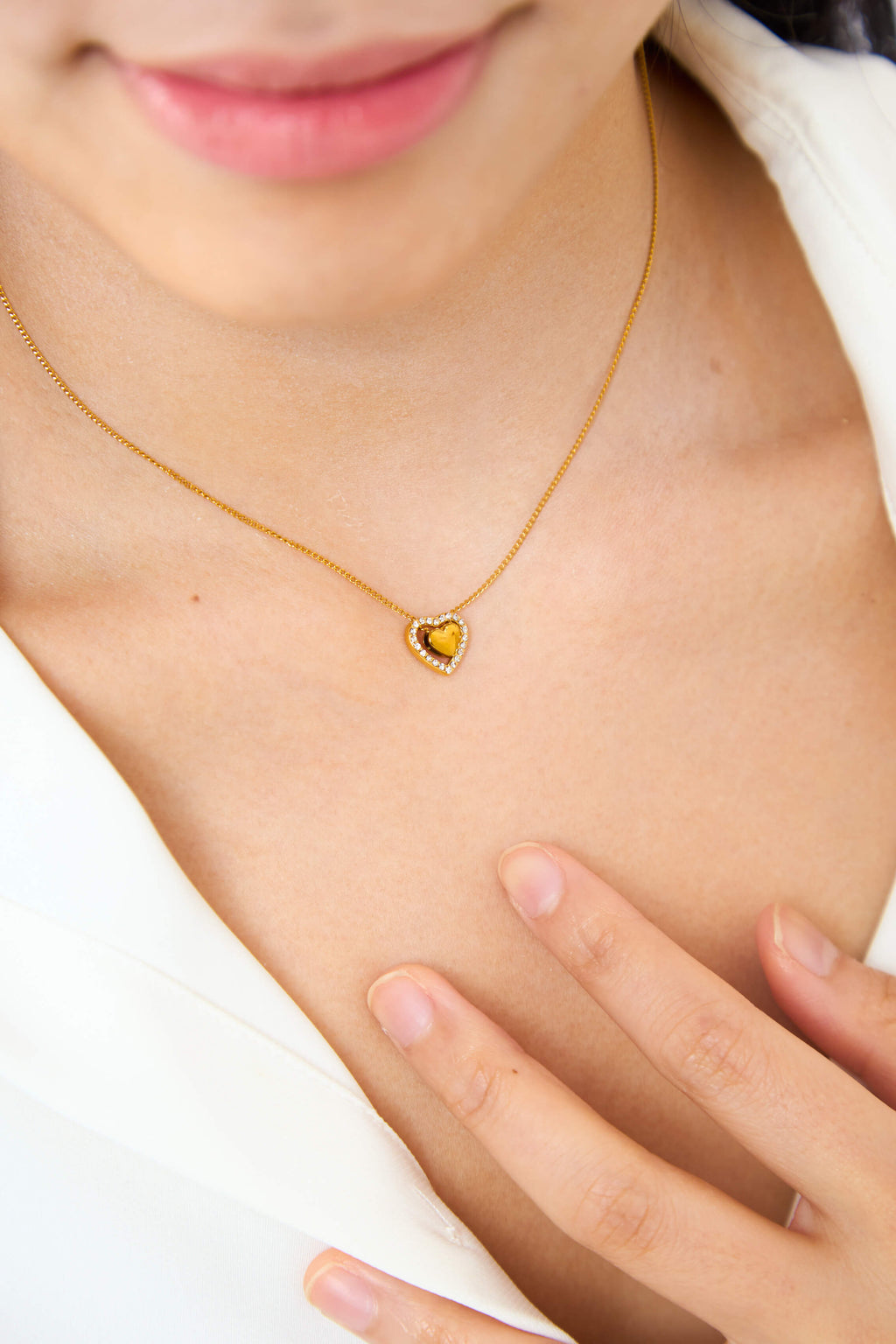 Mon Amour Gold Necklace