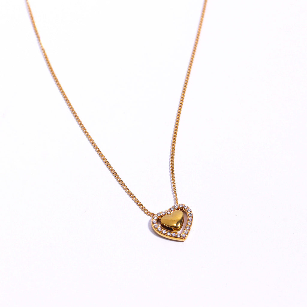 Mon Amour Gold Necklace