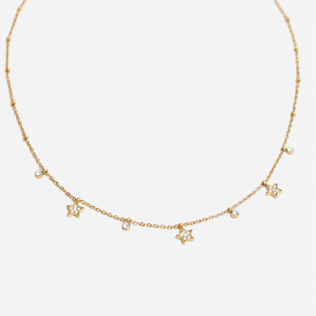Sea of Stars Gold Necklace