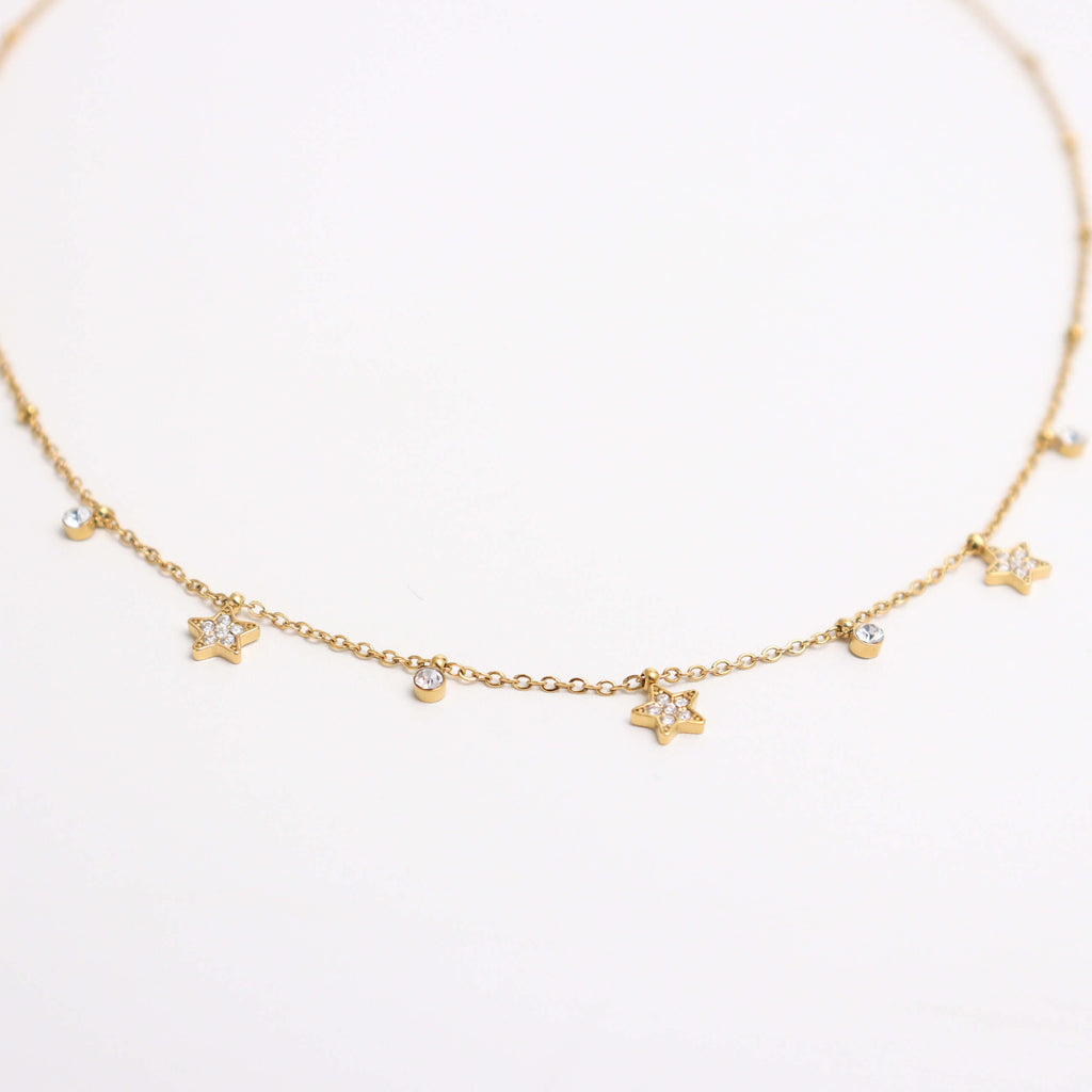 Sea of Stars Gold Necklace