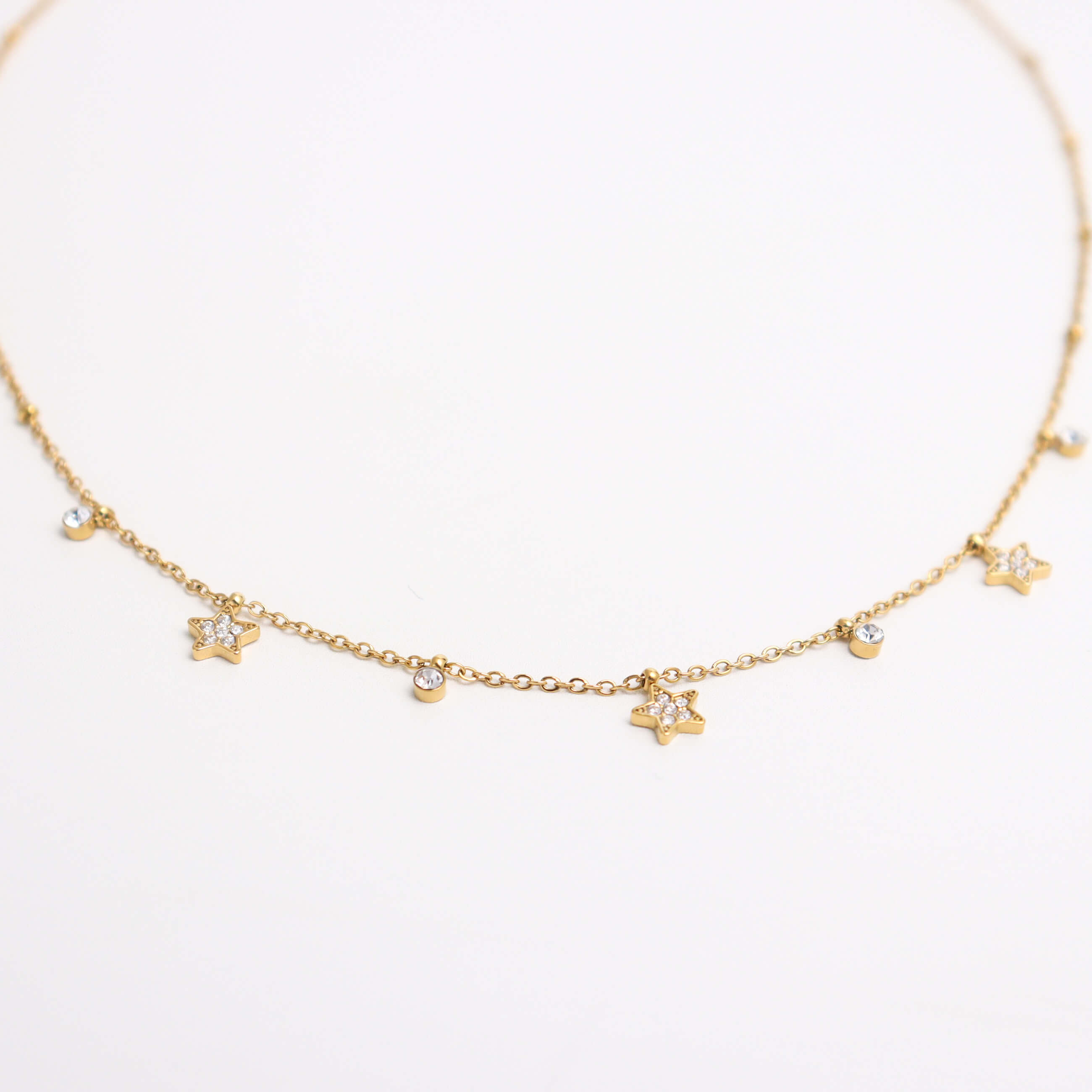 Sea of Stars Gold Necklace