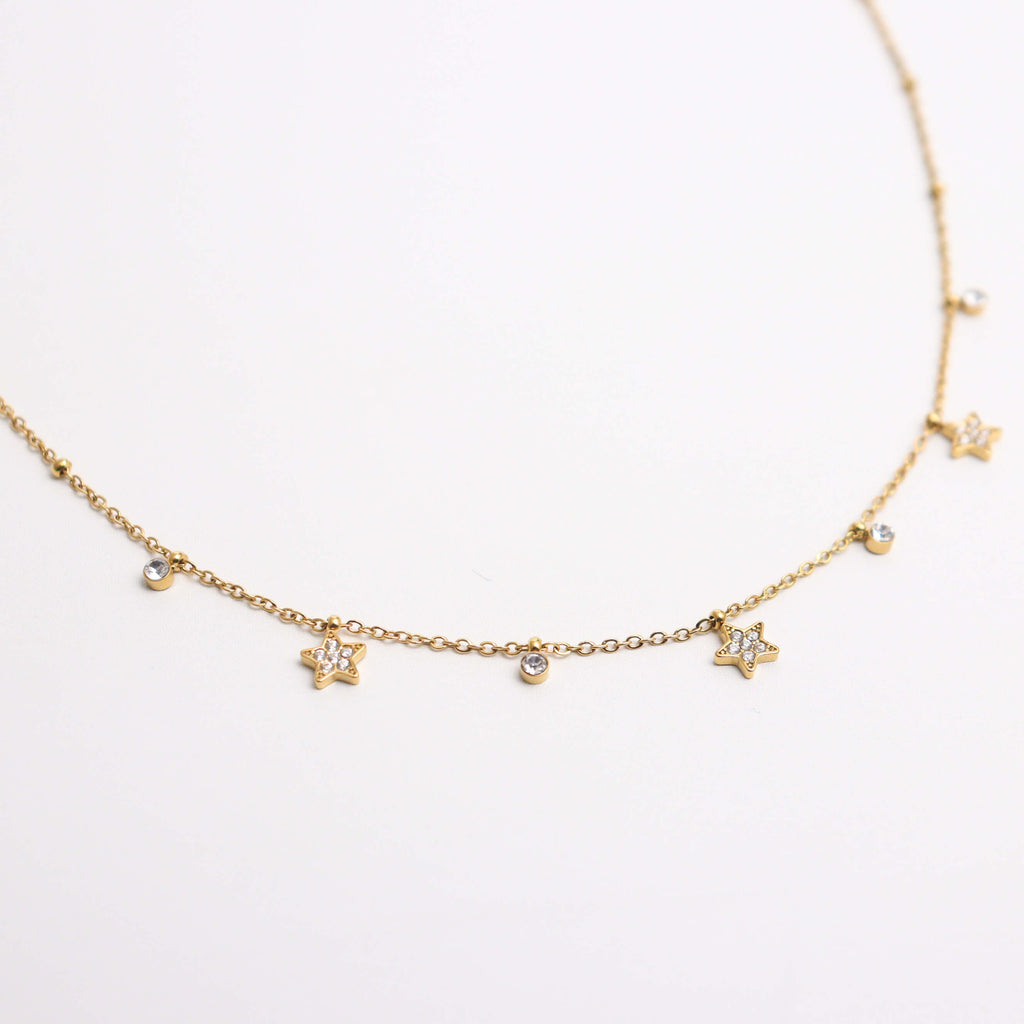 Sea of Stars Gold Necklace
