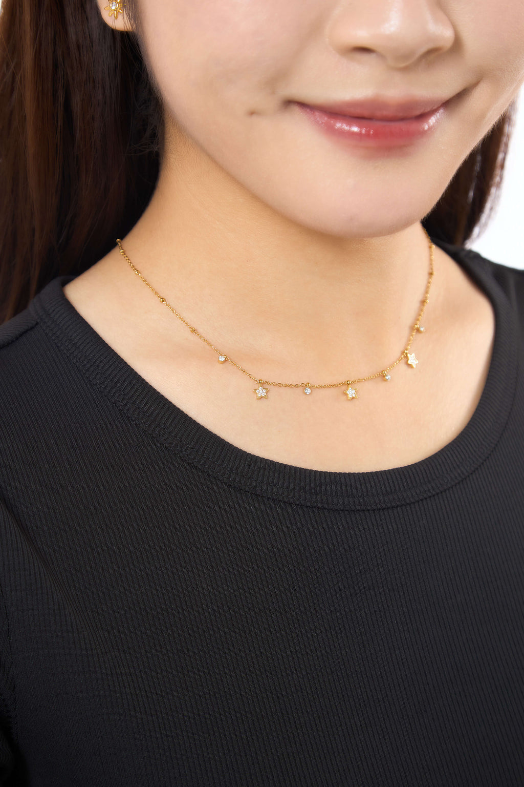 Sea of Stars Gold Necklace