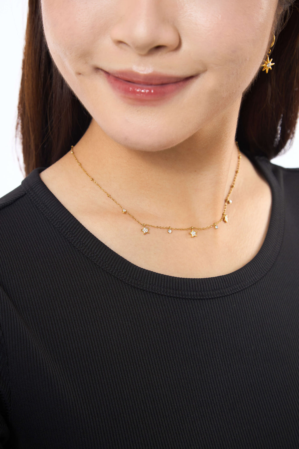Sea of Stars Gold Necklace